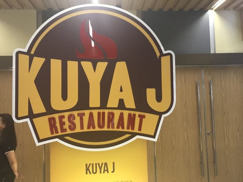 Kuya J Restaurant Franchise Philippines
