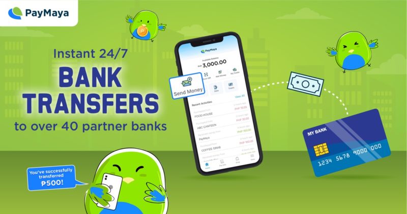 Send Money to Bank PayMaya