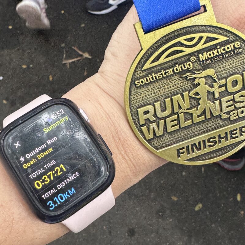 Run for Wellness 2024 3KM runtime 